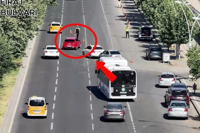 Diyarbakır’da yayalara yol vermeyen araçlara denetim
