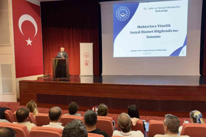 Muhtarlar, kadına yönelik şiddetle ilgili bilgilendirildi
