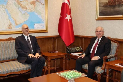 Bakan Güler, Mısır Büyükelçisi El Şeyh’i kabul etti
