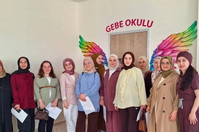 Bayburt’ta anne adaylarına sağlıklı gebelik eğitimi verildi
