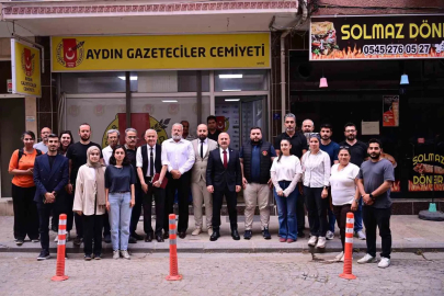 Aydın basınıyla bir araya gelen Vali Varol: "Basını önemli bir paydaş olarak görüyoruz"
