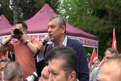 CHP Grup Başkanı Özgür Özel Burdur’da
