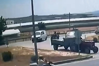 Hatalı dönüş motosiklet sürücüsünü canından ediyordu
