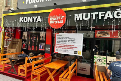 Konya Büyükşehir Zabıtası’ndan tüketiciyi aldatan işletmeye 3 gün faaliyetten men cezası
