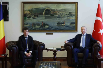 Cumhurbaşkanı Erdoğan, Romanya Cumhurbaşkanı Dan ile görüştü

