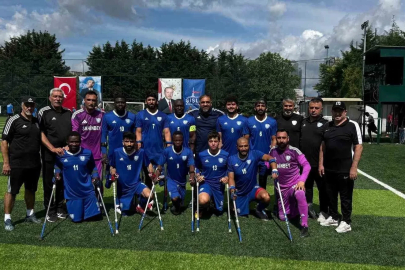 Şahinbey Ampute finalde 2-1
