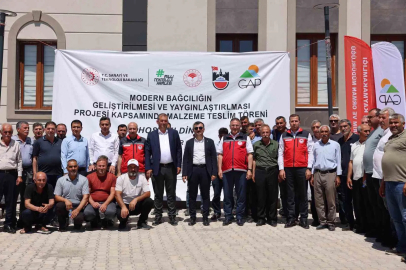 Dicle’de çiftçilere yüzde 50 hibeli tarım aletleri dağıtıldı
