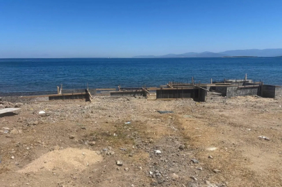 Sahile beton dökümüne 150 bin TL ceza
