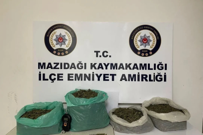 Mardin’de 4 kilo 636 gram uyuşturucu ele geçirildi: 2 gözaltı
