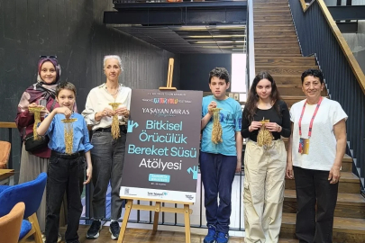 Bafra pirincinin başakları bereket süsü oldu
