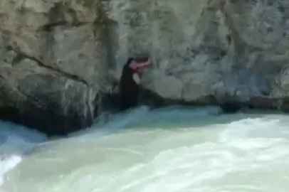 Ceyhan Nehri’nde boğulan vatandaşın son görüntüsü ortaya çıktı
