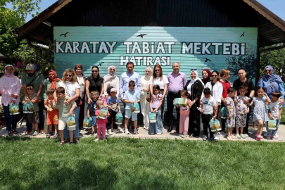 Karatay Tabiat Mektebi’nde eğitim dönemi tamamlandı
