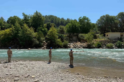Alara Çayı’nda kaybolan genç için arama çalışmalarında 9. gün
