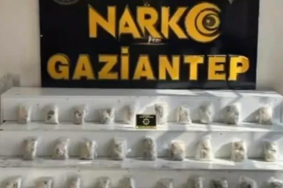 Gaziantep’te 22 kilo uyuşturucu ele geçirildi: 8 şahıs tutuklandı
