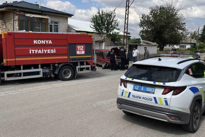 Uygulama noktasında geri geri kaçmaya çalışırken duvara çarptı
