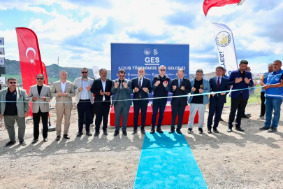 Özbelsan Güneş Enerji Santrali hizmete açıldı
