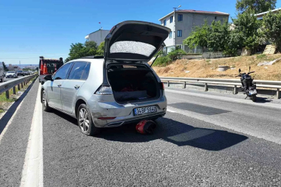 Büyükçekmece’de otomobile arkadan çarpan genç motosiklet sürücüsü hayatını kaybetti
