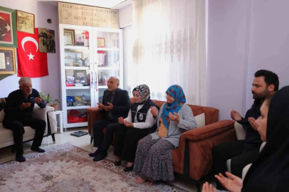 HBB’den şehit yakınlarına babalar günü ziyareti
