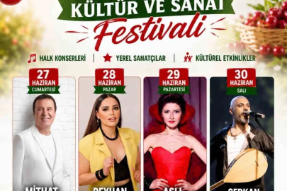 Honaz Kiraz Festivali başlıyor
