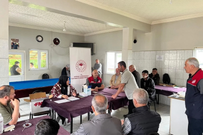 Tarımsal üretimin sürdürülebilirliği için üreticilerle buluşma
