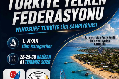 Burhaniye, rüzgar sörfüne hazırlanıyor
