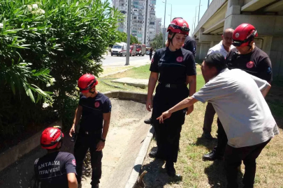 Düştü diye ihbar ettiği babası bile düşmediğine ikna edemedi
