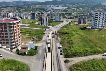 Samsun’un 5 ilçesinde ulaşım yatırımları sürüyor
