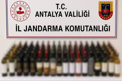 Alanya’da 108 litre kaçak alkol ele geçirildi
