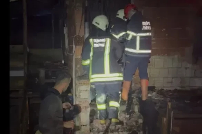 Kastamonu’da ev yangını
