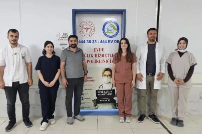 İdil’de yatağa bağımlı hastalara evde diş ve eczacılık hizmeti
