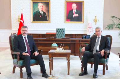 İçişleri Bakanı Çiftçi, Sağlık Bakanı Memişoğlu ile bir araya geldi
