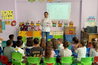 Hozat’ta miniklere sağlık eğitimi verildi
