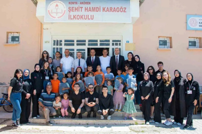 Çocukların tasarladığı ayakkabılar, Selçuk Üniversitesinde üretildi
