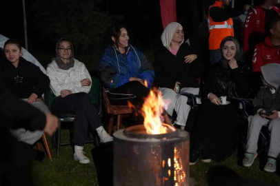 Gençler Samadere Şelalesi’nde bir araya geldi
