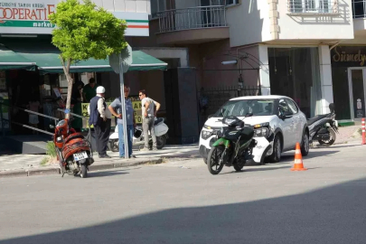Tavşanlı’da otomobil ile motosiklet çarpıştı: 1 yaralı
