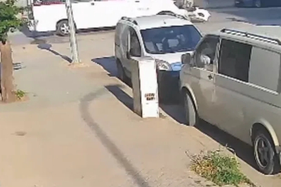 9 kişinin yaralandığı kazanın güvenlik kamerası görüntüleri ortaya çıktı
