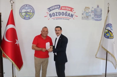 Başkan Özel, Kaymakam Polat’ı ağırladı
