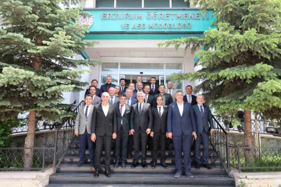 İlçe milli eğitim müdürleriyle yılsonu değerlendirmesi
