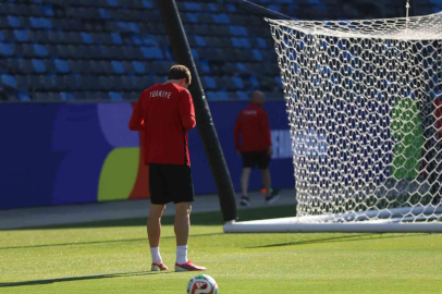 A Milli Futbol Takımı, ABD maçı hazırlıklarını tamamladı
