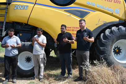 Koyunculuk Araştırma Enstitüsü’nde hasat bereketi
