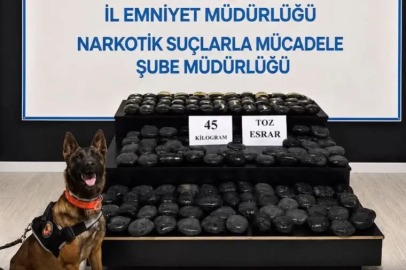 Hakkari’de aranan şahıs 45 kilo uyuşturucuyla yakalandı
