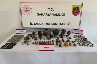Evini kaçak müzeye dönüştüren şahıs yakalandı
