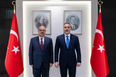 Bakan Fidan, Ankara Valisi Canbolat’ı kabul etti
