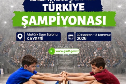 Mas Güreşinin genç yetenekleri Kayseri’de buluşuyor
