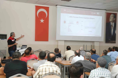Eskişehir’de çiftçilere güvenli üretim eğitimi

