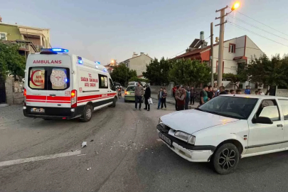 Karaman’da otomobiller çarpıştı: 1 yaralı
