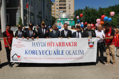 Diyarbakır’da "Korucu Aile Yürüyüşü" düzenlendi
