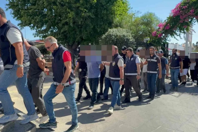 Fethiye’deki göçmen kaçakçılığı operasyonunda 9 tutuklama
