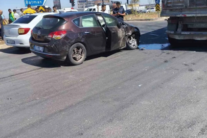 Diyarbakır’da trafik kazası: 3 yaralı
