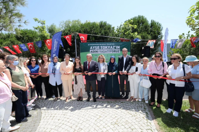 ‘AYŞE Tokyaz’ parkı açıldı
